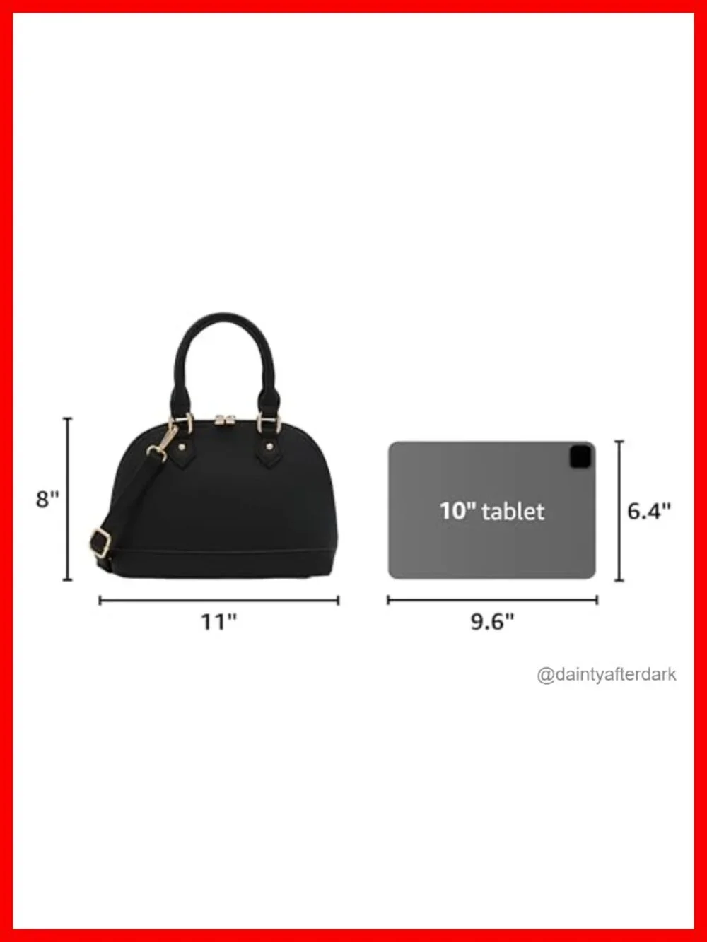 Faux Saffiano Leather Dome Satchel with Zipper Closure